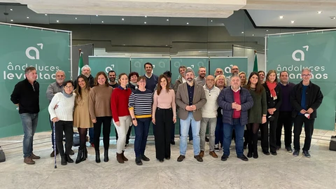 La coordinadora de la coalición Andaluces Levantaos