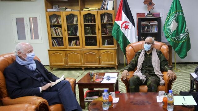 Brahim Ghali se reunió hace unos días en Tinduf (Argelia) con el representante de la ONU para el Sahara Occidental