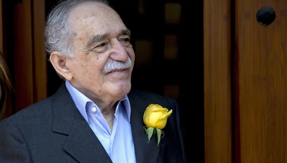 El Premio Nobel Gabriel Garcia Marquez durante su 87 cumpleaños.