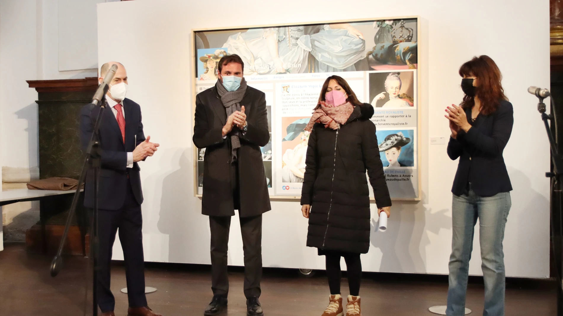 Presentación de la exposición que se puede contemplar en la Sala de las Francesas de Valladolid