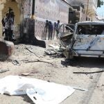 Atentado suicida cometido en Mogadiscio, Somalia.HASSAN BASHI / XINHUA NEWS / CONTACTOPHOTO18/01/2022 ONLY FOR USE IN SPAIN