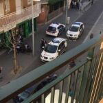 Coches policía en El Prat de Llobregat