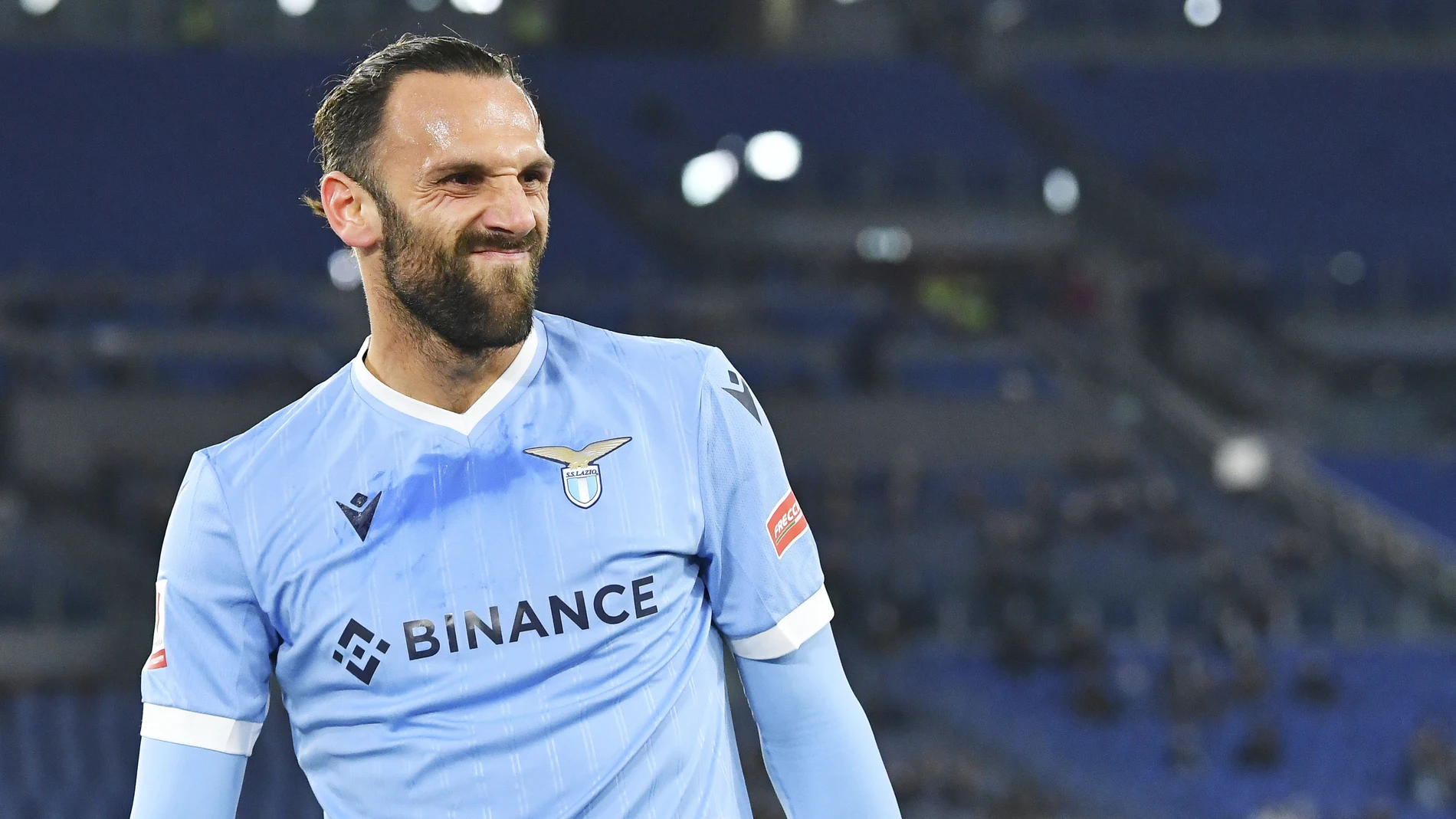Vedat Muriqi of SS Lazio during the Italian Cup, Coppa Italia, round of 16 football match between SS Lazio and Udinese Calcio on January 18, 2022 at the Stadio Olimpico in Rome, Italy. - Photo Domenico Cippitelli / LiveMedia / DPPI AFP7 18/01/2022 ONLY FOR USE IN SPAIN