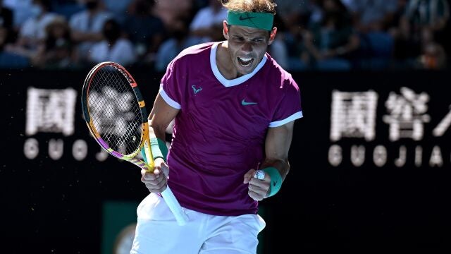 Rafa ya está en tercera ronda del Open de Australia tras superr a Hanfmann
