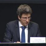 El economista jefe del BBVA y director de BBVA Research, Jorge Sicilia, presentó el informe 'Situación España' del servicio de estudios del banco