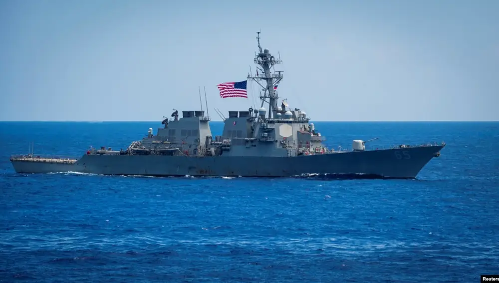 El destructor USS Benfold