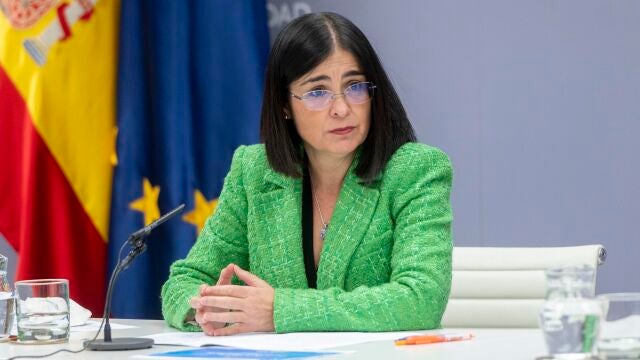La ministra de Sanidad, Carolina Darias
