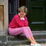 Diana de Gales con estilo preppy.