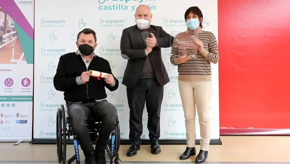 Aspaym Castilla y León recibe el premio CERMI en la categoría de Agenda 2030/Objetivos de Desarrolle Sostenible
