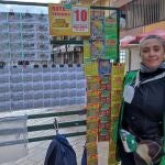 María del Carmen Vázquez, vendedora de la ONCE que ha dado un Sueldazo. ONCE