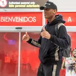  Martial llega a Sevilla para formalizar su cesión hasta final de temporada