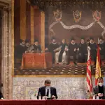 El presidente de la Generalitat, Ximo Puig, preside la constitución del comité de honor para la conmemoración del cuadragésimo aniversario del Estatuto de Autonomía de la Comunitat Valenciana
