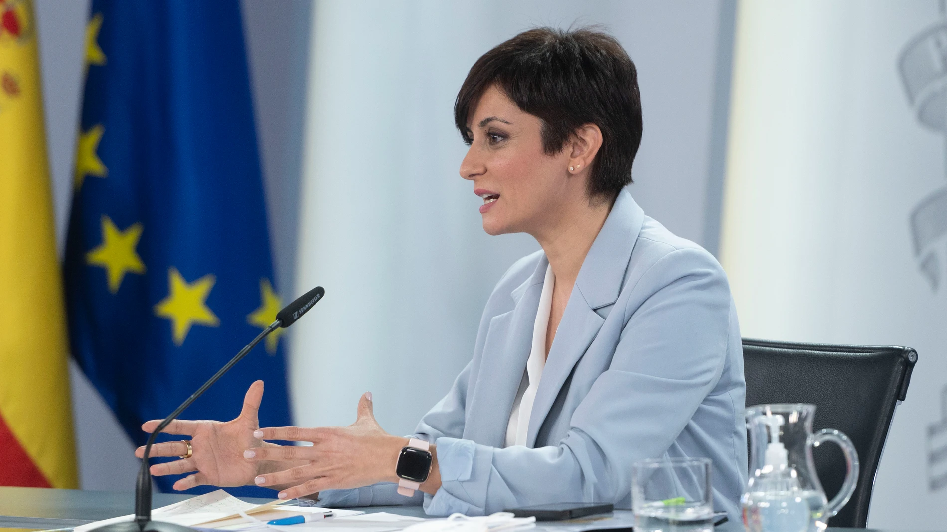 La ministra Portavoz, Isabel Rodríguez. EUROPA PRESS/A.Ortega.POOL