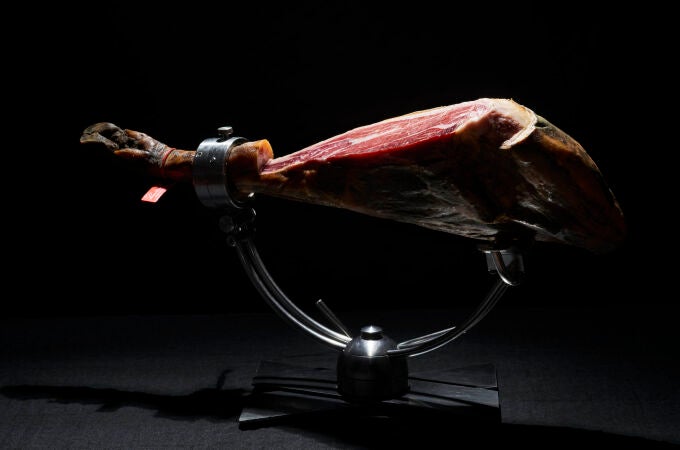 Fotografía de un jamón ibérico | Fuente: Asociación Interprofesional del Cerdo Ibérico