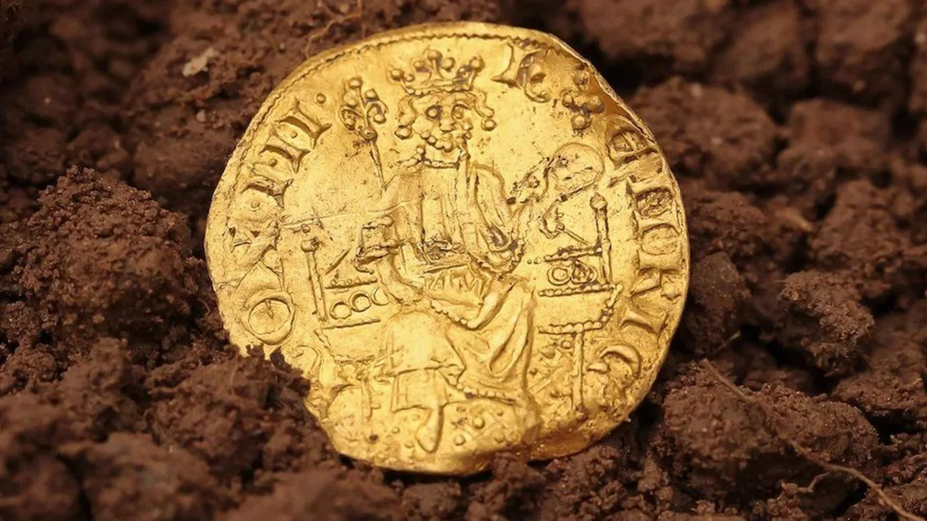 La moneda de oro de Enrique III, que se cree que se hizo en 1257