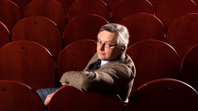 Sergei Loznitsa, director de cine, en el Cine Doré de Madrid