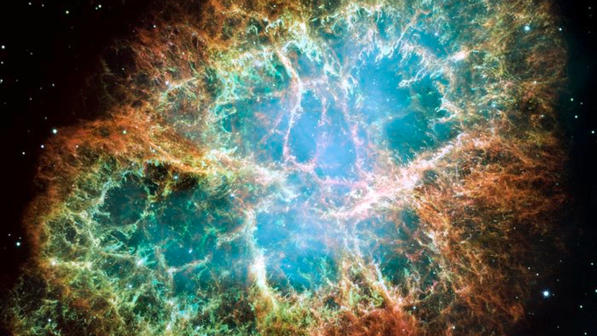 Esta imagen del Hubble ofrece la vista más detallada de toda la Nebulosa del Cangrejo | Fuente: NASA