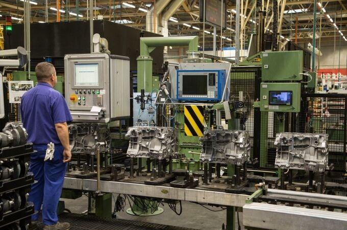 Ingenieros de la planta de Ford en Almussafes (Valencia)