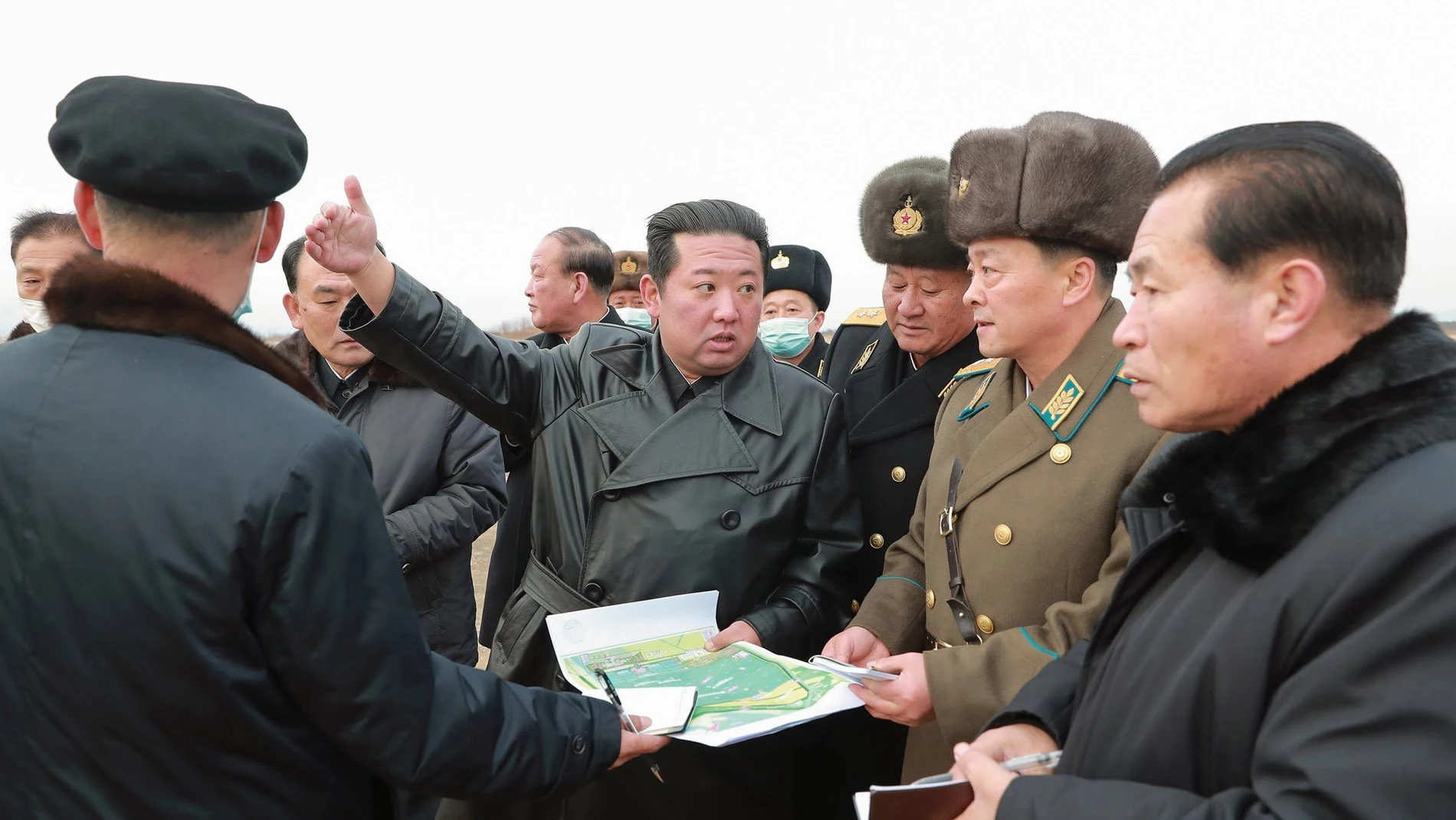 Kim Jong Un esta semana en Corea del Norte