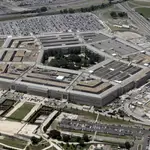 Una vista aérea del edificio del Pentágono