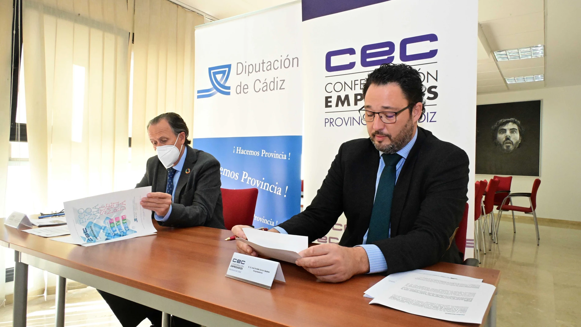 Presentanción del informe sobre economía sumergida en la provincia de Cádiz. CATA ZAMBRANO