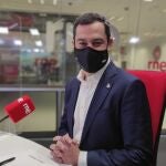 El presidente de la Junta de Andalucía, Juanma Moreno