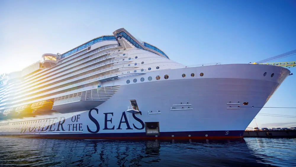 Royal Caribbean da la bienvenida al Wonder of the Seas que operará en Barcelona a partir de mayo ROYAL CARIBBEAN