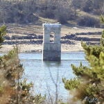 La iglesia del embalse de la Cuerda de Pozo, en la provincia de Soria