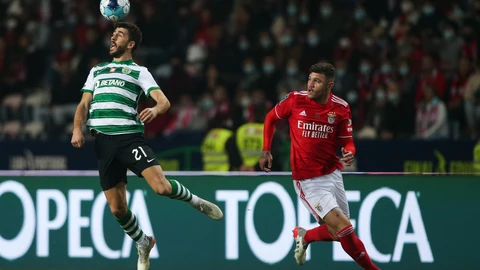Morato con el Benfica. (EFE)