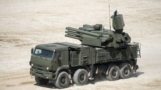 Sistemas antiaéreos ruso Pantsir-S