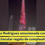 Georgina Rodríguez emocionada con su espectacular regalo de cumpleaños