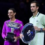 Rafa Nadal y Daniil Medvedev