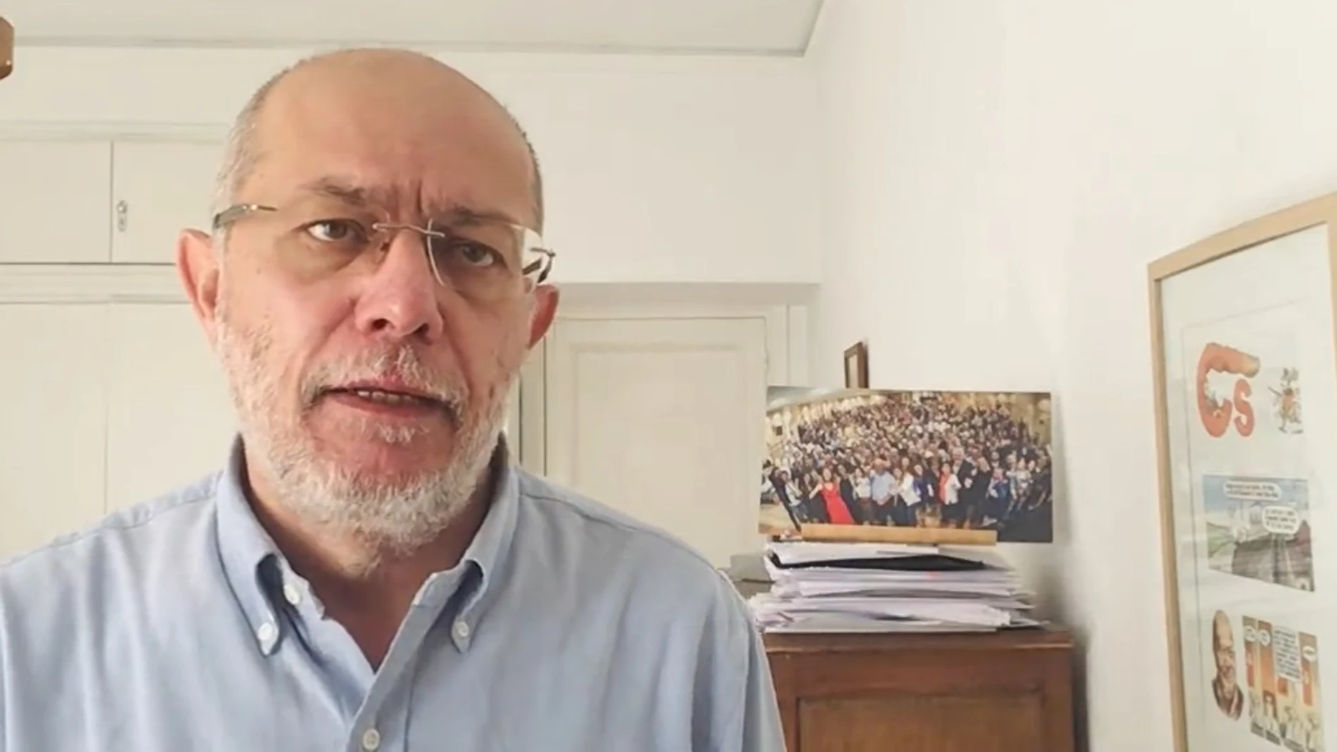 Francisco Igea, confinado en casa, lanza un nuevo vídeo de campaña