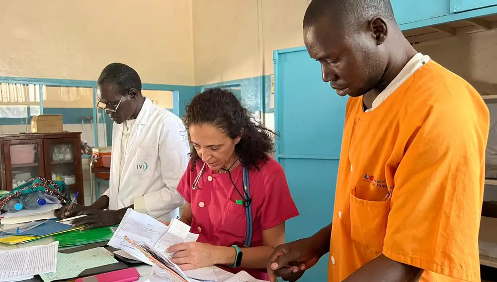 Así funciona el hospital de Bébédjia