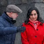 El ministro de Defensa Oleksii Reznikov y su homóloga canadiense Anita Anand