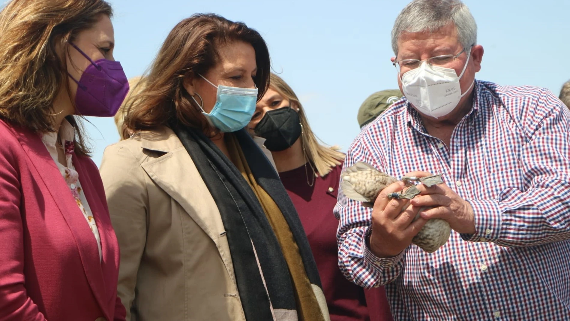 La consejera de Agricultura, Ganadería, Pesca y Desarrollo Sostenible, Carmen Crespo, en el Día de los Humedales. JUNTA DE ANDALUCÍA