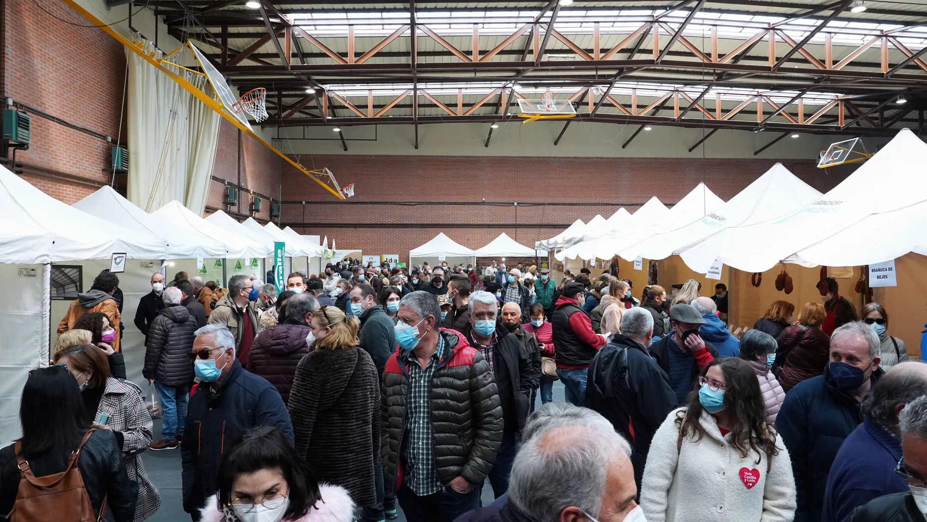 Feria de las Candelas en la localidad palentina de Saldaña