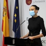 La consejera Valle Miguélez presentó los datos del paro del mes de enero.