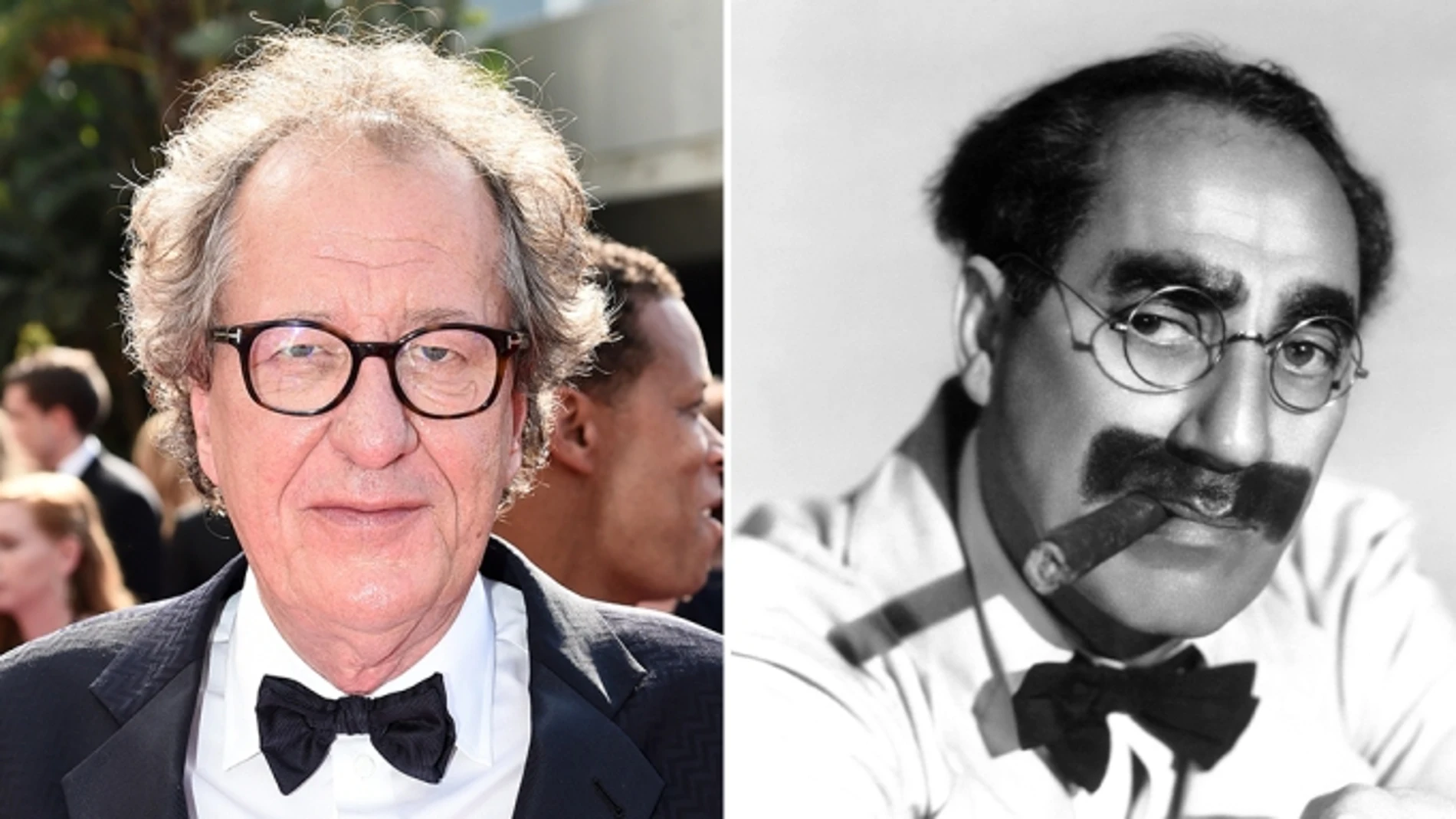 Geoffrey Rush será Groucho Marx en su película biográfica