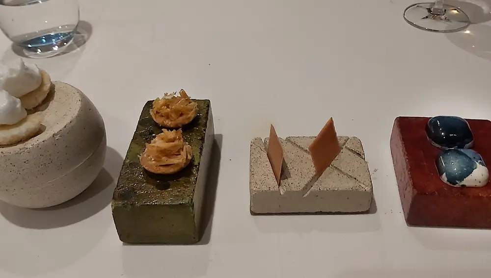 Nada mejor que acabar esta comida con un buen café y unos magníficos mignardises