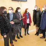Los candidatos del PP de Zamora, liderados por Isabel Blanco, se reúnen con representantes de la Escuela Internacional de Industrias Lácteas