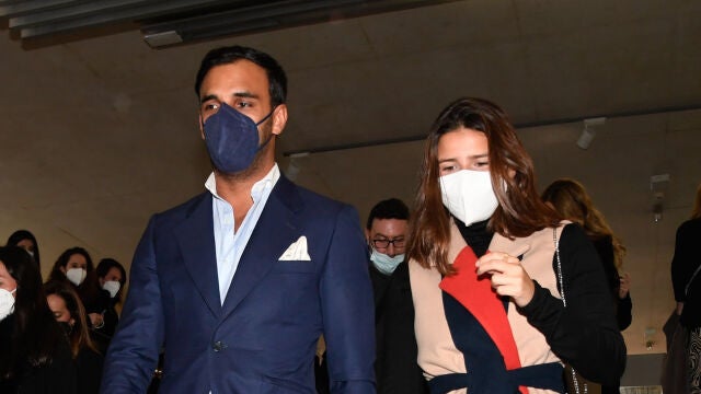 Tana Rivera y su novio Manuel Vega
