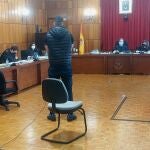 El acusado, en el juicio