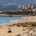 Vista general de la Bahía de Palma en Mallorca, Baleares