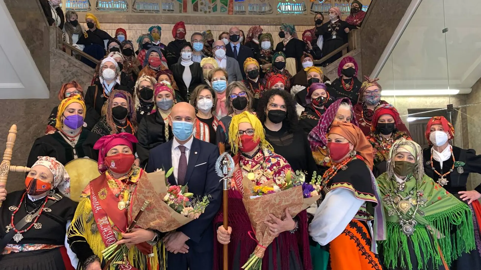 Celebración de las Águedas en León