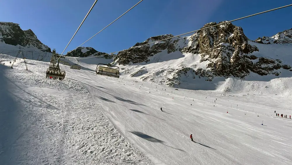 Stubai es la mayor estación de esquí glaciar de Austria