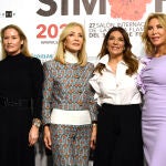 Norma Duval, Raquel Bollo, Fiona Ferrer y Carmen Lomana en SIMOF.