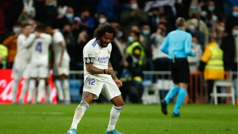 Marcelo se despide del Real Madrid con otra Liga más