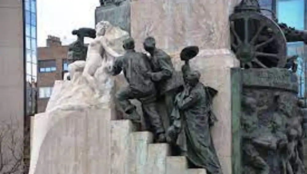 Detalla del monumento a Catelar