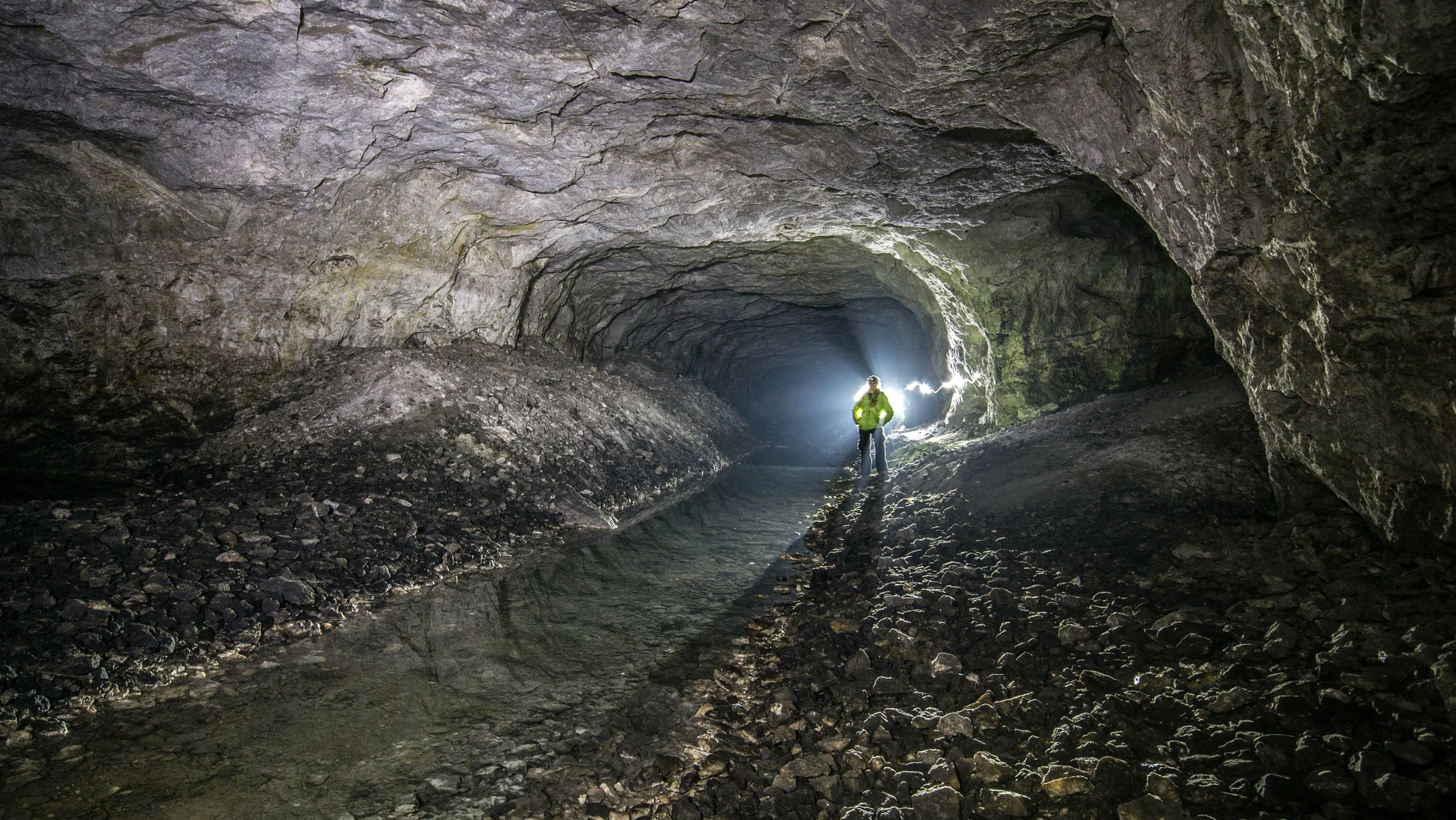 Imagen de una mina en Donetsk, región disputada al este de Ucrania